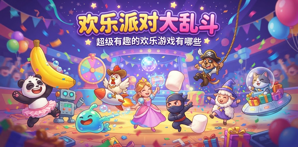 超级有趣的欢乐游戏有哪些