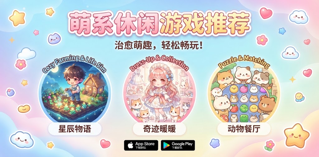 萌系休闲游戏推荐