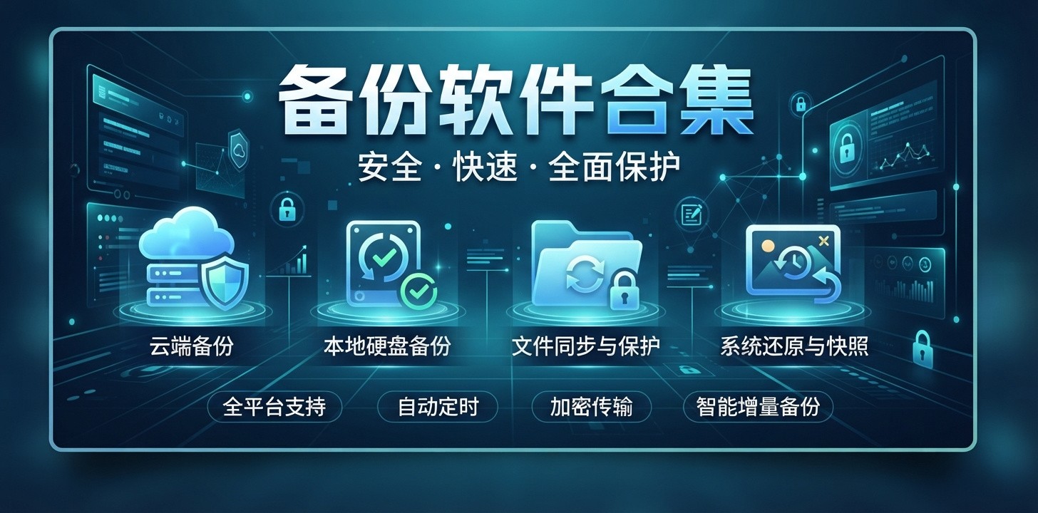 有没有备份软件有哪些免费的