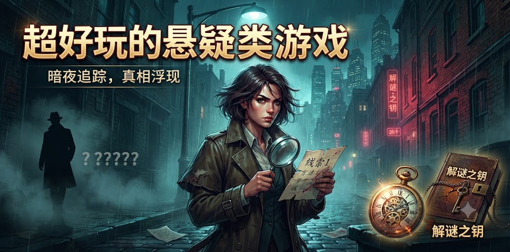 超好玩的悬疑类游戏
