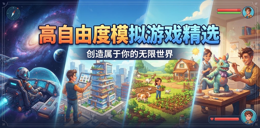 高自由度模拟游戏精选