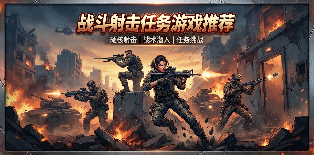 战斗射击任务游戏推荐