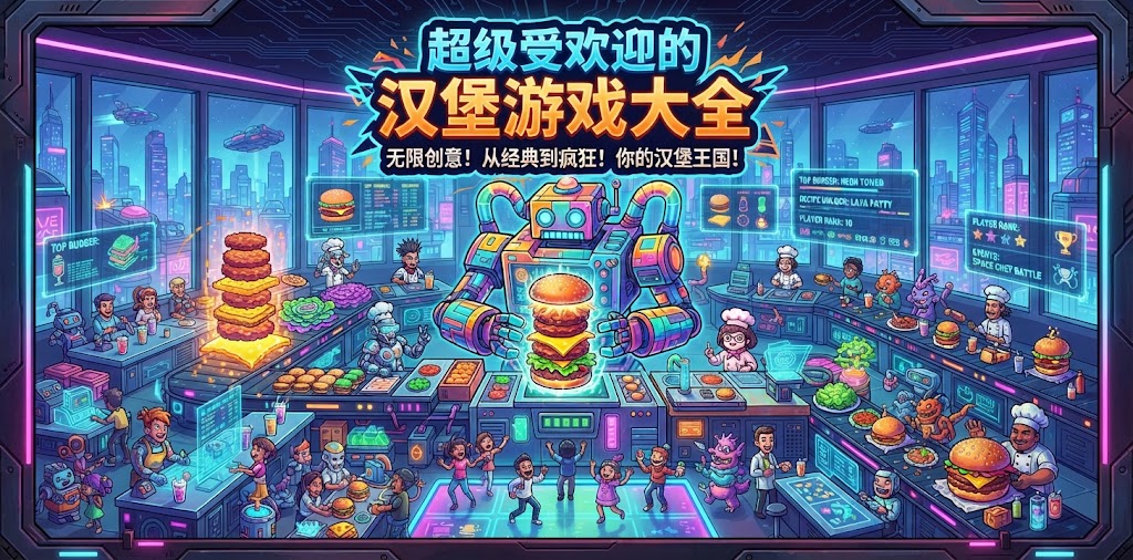 超级受欢迎的汉堡游戏大全