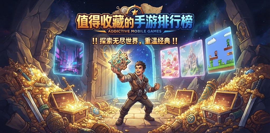 值得收藏的手游排行榜
