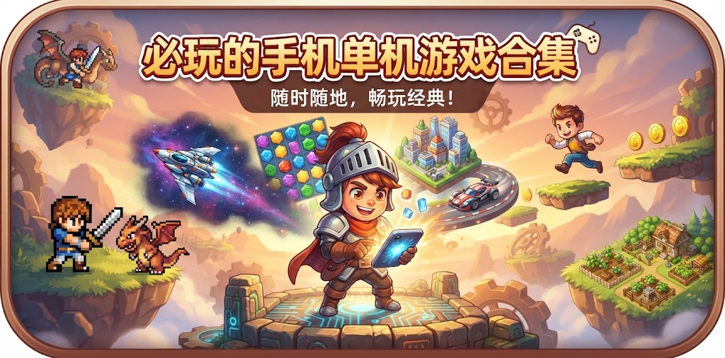 必玩的手机单机游戏推荐