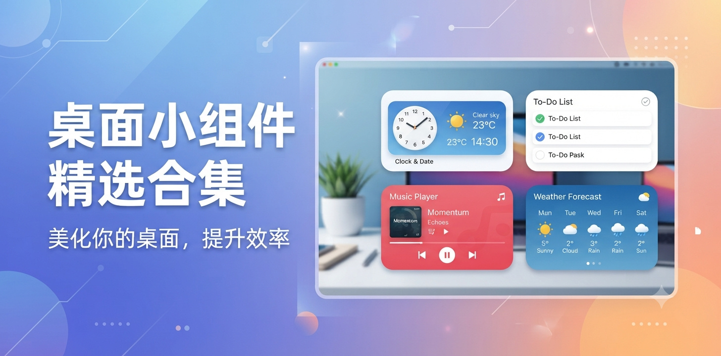 桌面小组件软件推荐