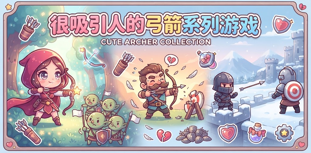 很吸引人的弓箭系列游戏