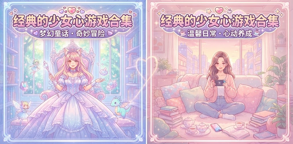 经典的少女心游戏合集