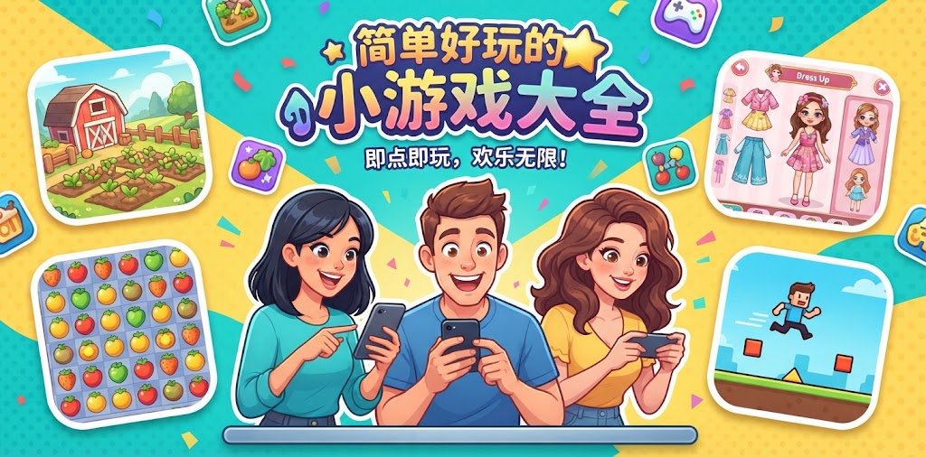 简单好玩的小游戏大全