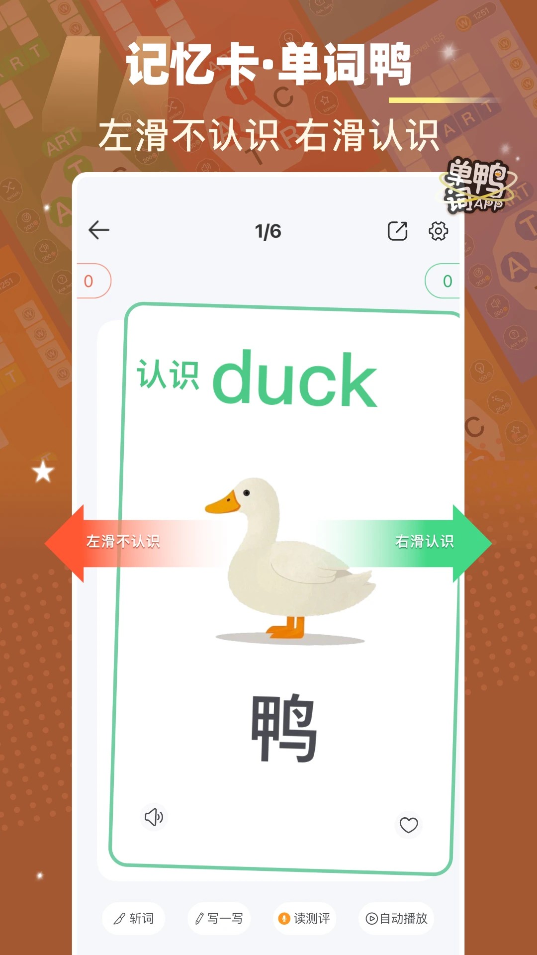 单词鸭纯净版